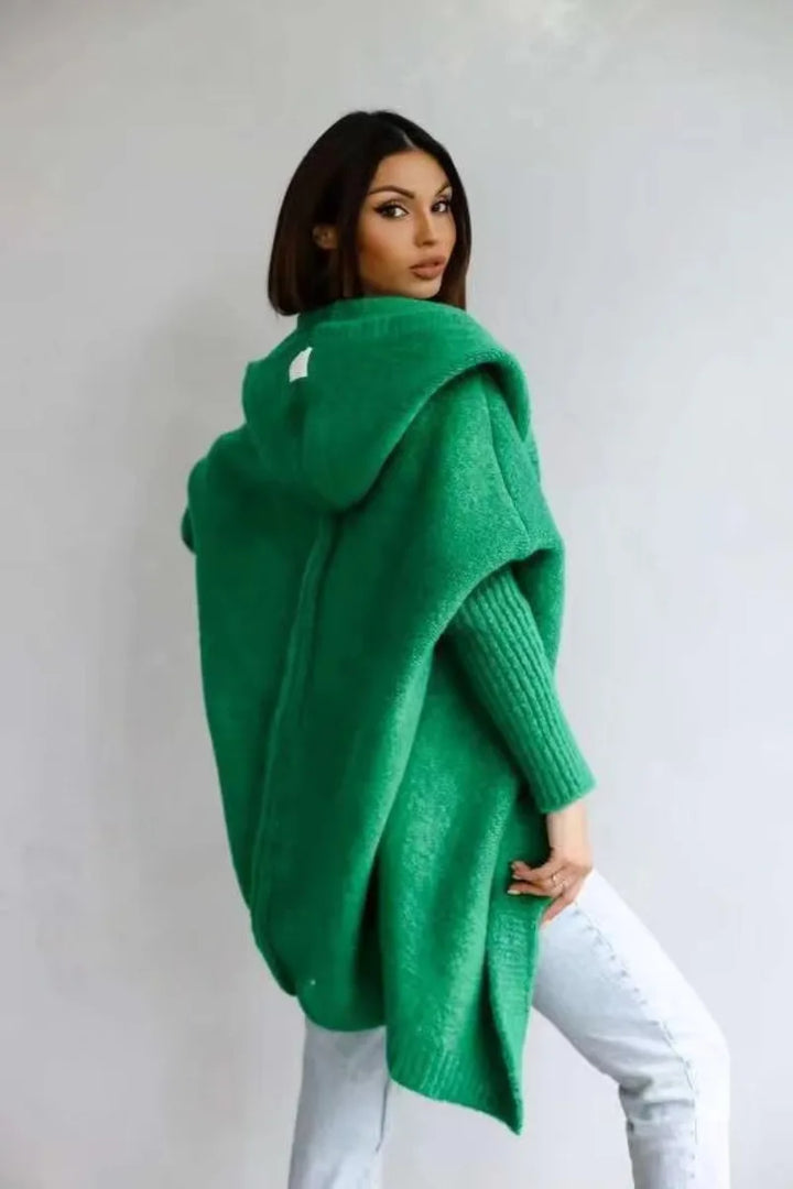 Drune | Trendige Fledermaus-Strickjacke