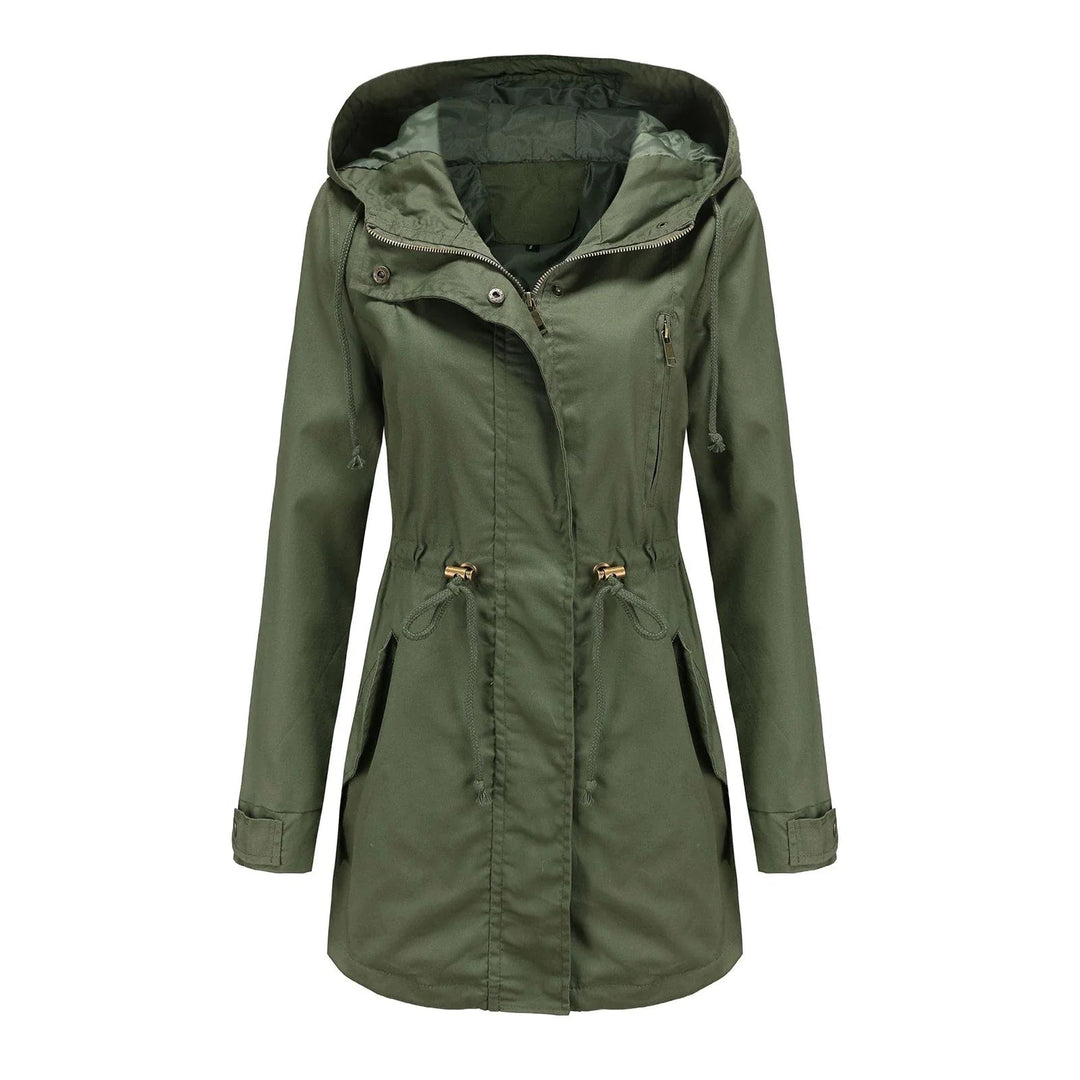 Drune | Elegante Wasserdichte Outdoor Regenjacke für Damen - Perfekt für Outdoor-Aktivitäten