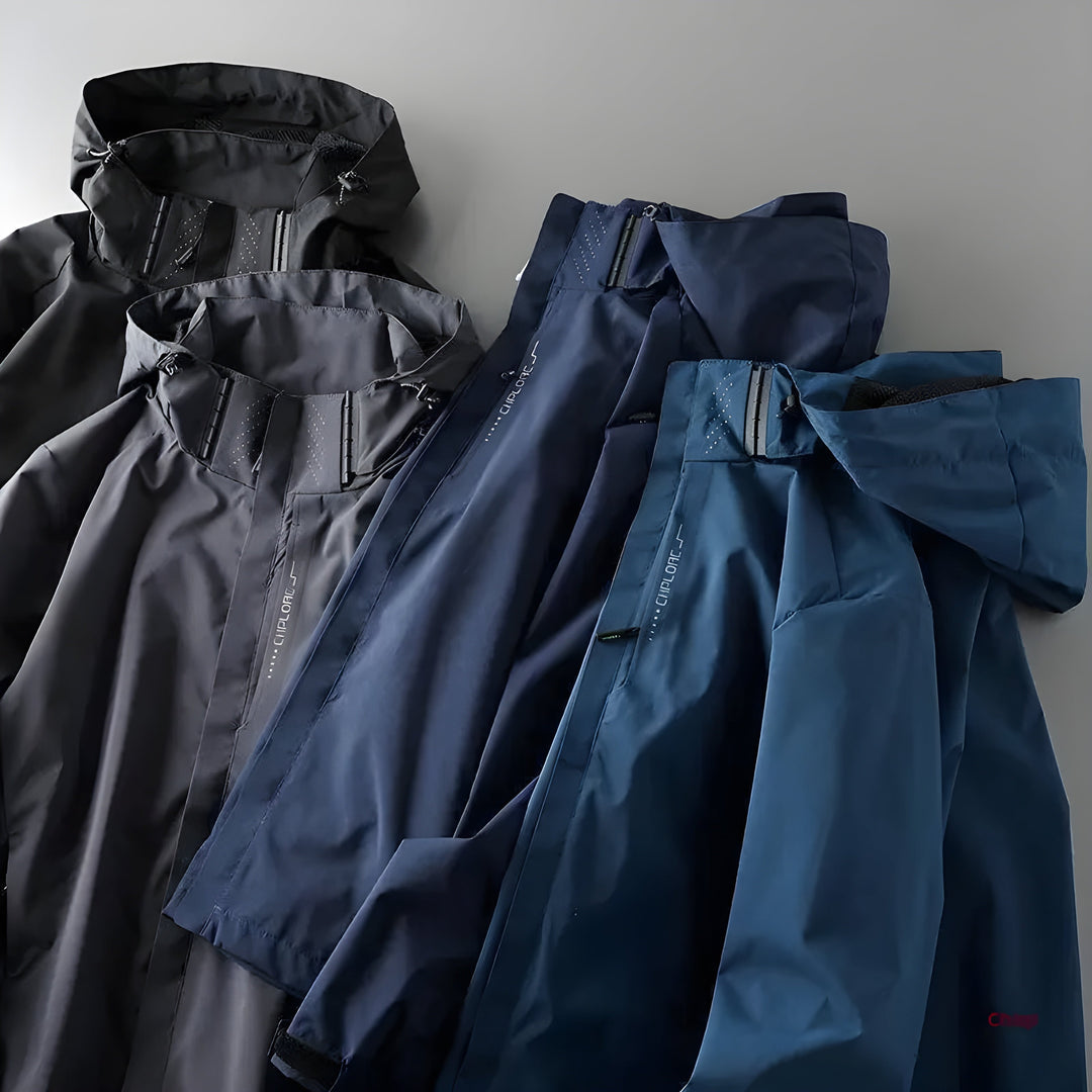 Drune | Regenjacke - Wasserdicht und Atmungsaktiv - Perfekt für Outdoor- und Alltagsgebrauch