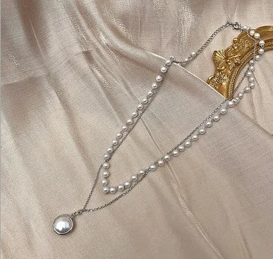 Drune | Perlen Choker Herz Halskette Für Frauen
