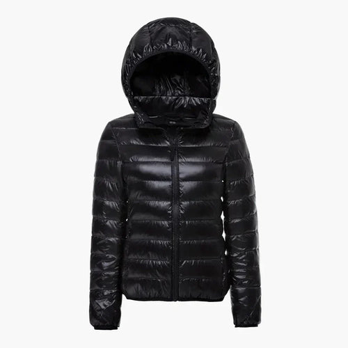 Drune | Steppjacke mit Kapuze - Leichte Übergangsjacke für Alltag und Outdoor