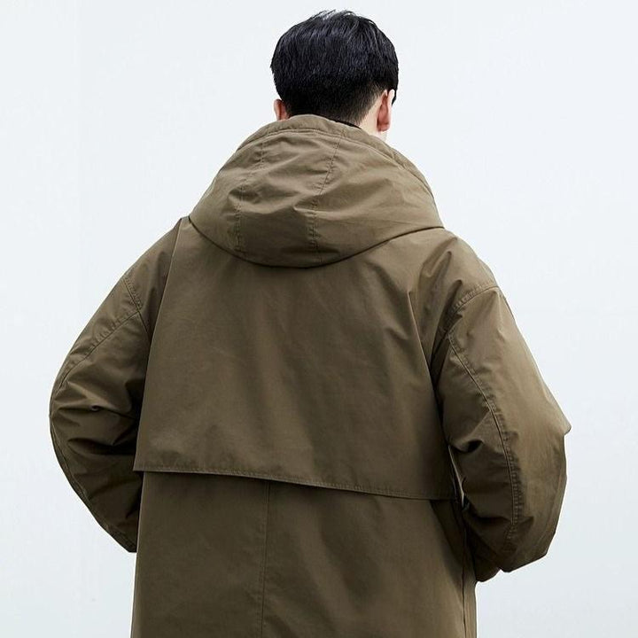 Drune | Eleganter langer Mantel für Herren