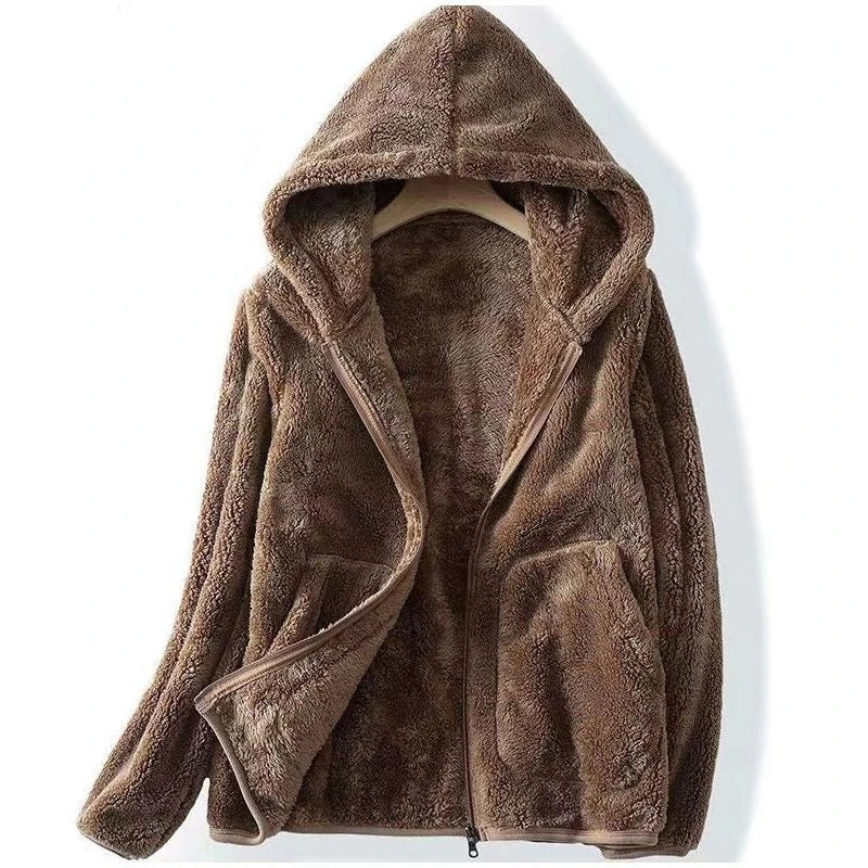 Drune | Übergrößen-Fleece-Hoodie Norah