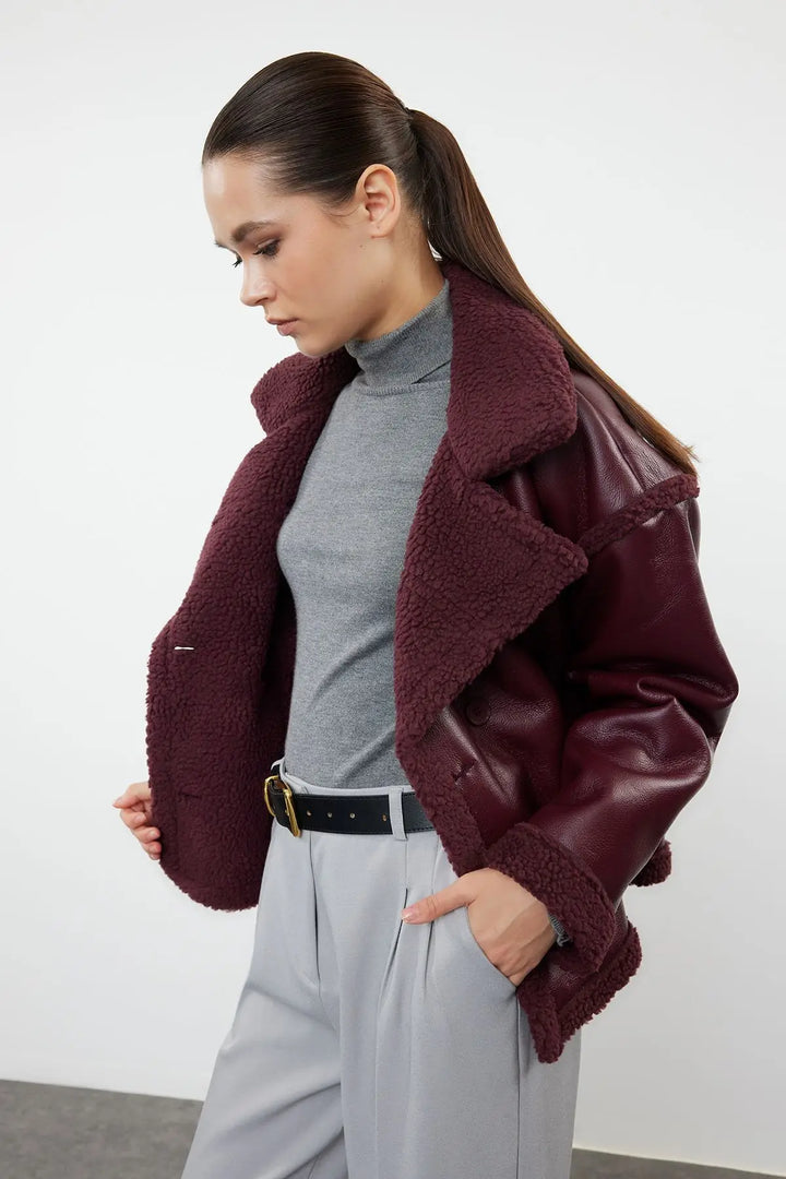 Drune | Jacke aus Kunstleder