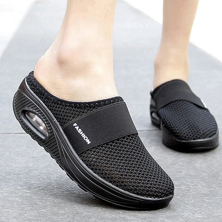 Drune | Schuhe mit Keilabsatz oder orthopädischen Sandalen