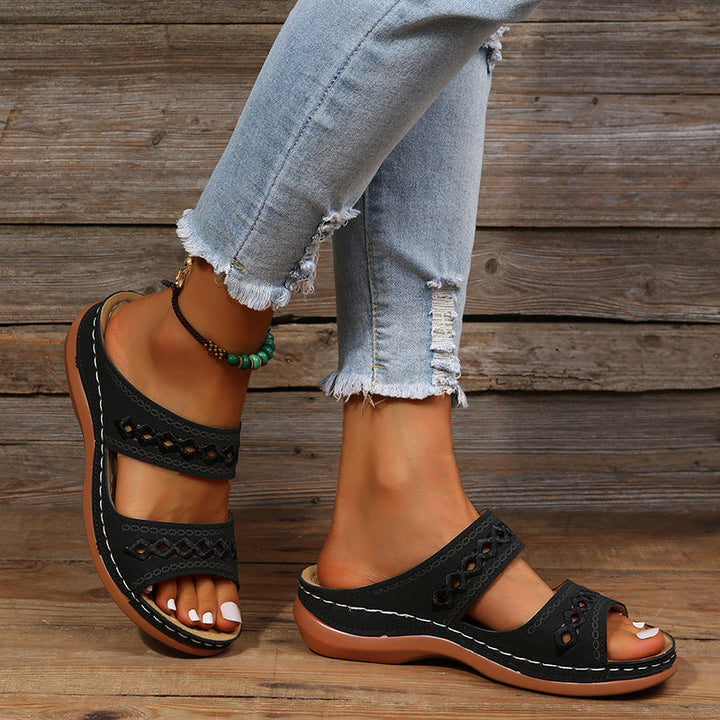 Drune | Rutschfeste Orthopädische Sandalen für Frauen