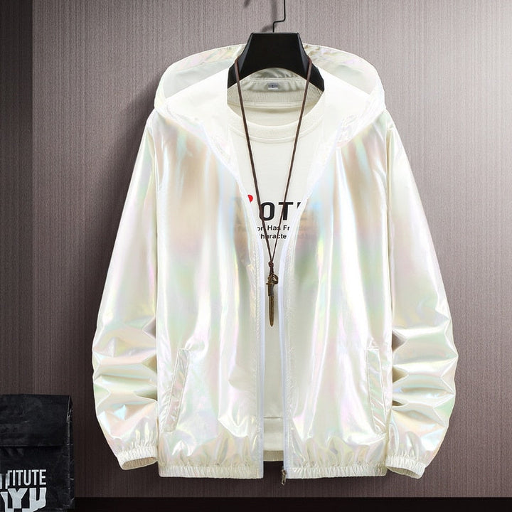 Drune | Damen-Übergangsjacke in Metallic