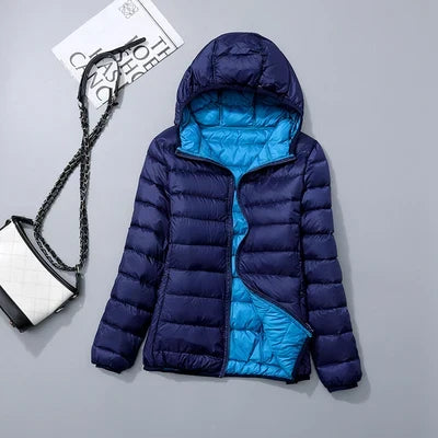 Drune | Kapuzen Daunenjacke Spezielle Winter