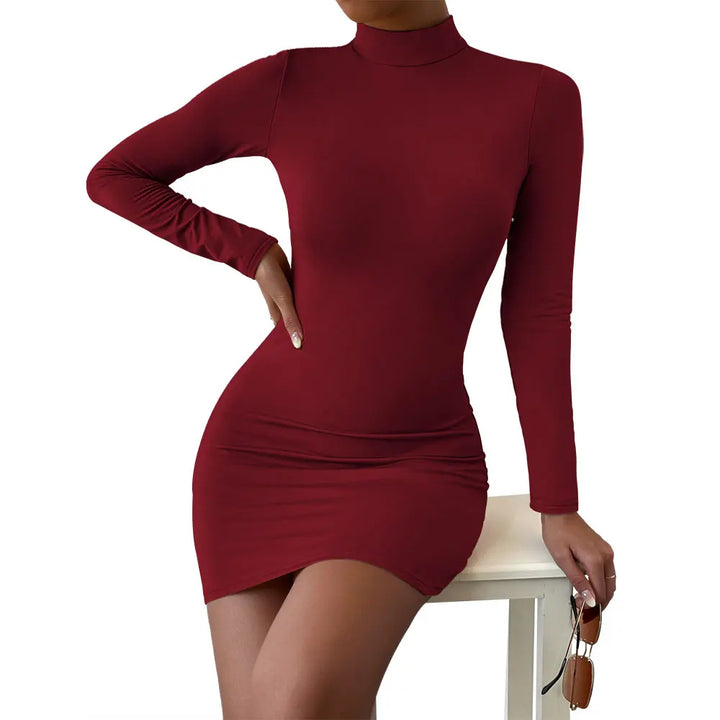 Drune | Figurbetontes Minikleid Mit Langen Ärmeln