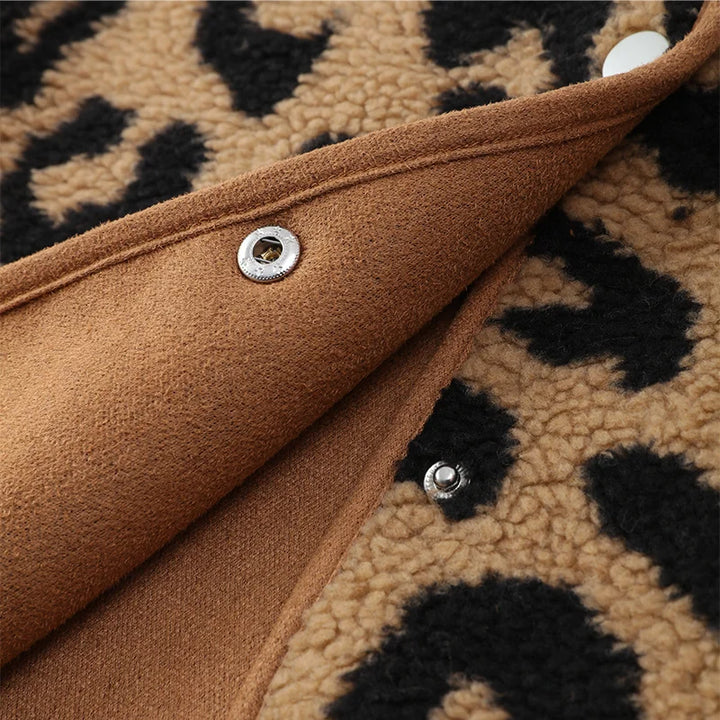 Drune | Leoparden-Winterjacke