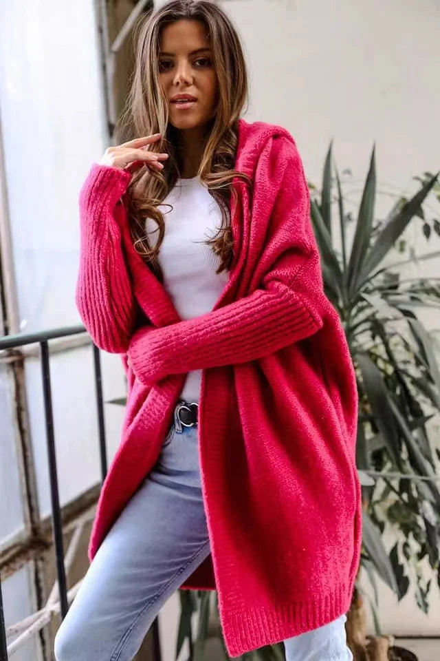Drune | Trendige Fledermaus-Strickjacke