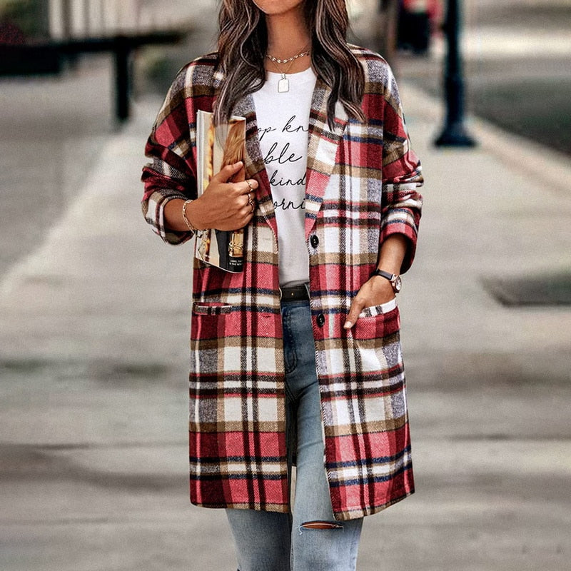 Drune | Karierte Jacke für Frauen
