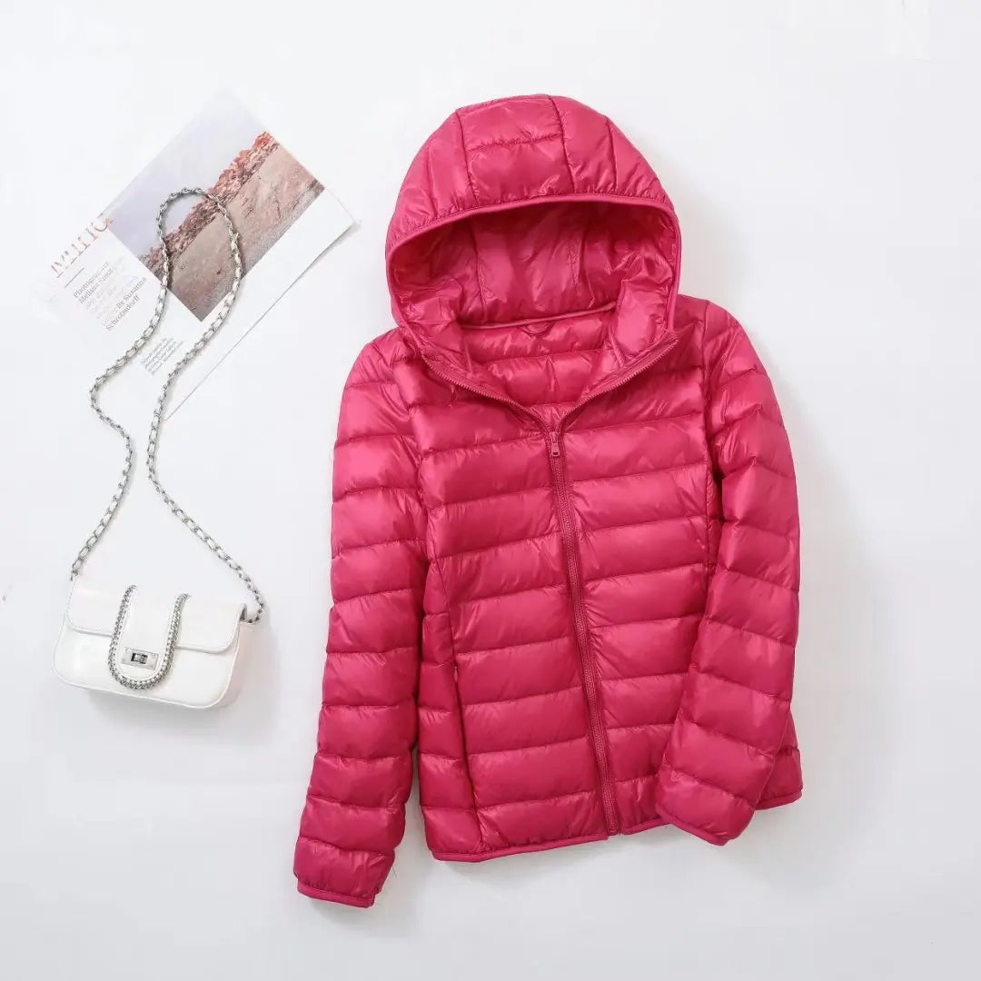 Drune | Kapuzen Daunenjacke Spezielle Winter
