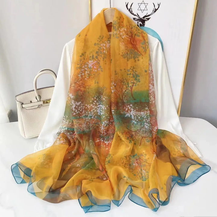 Drune | Seidenschal Mit Elegantem Design Und Weicher Textur Für Kalte Tage Stil