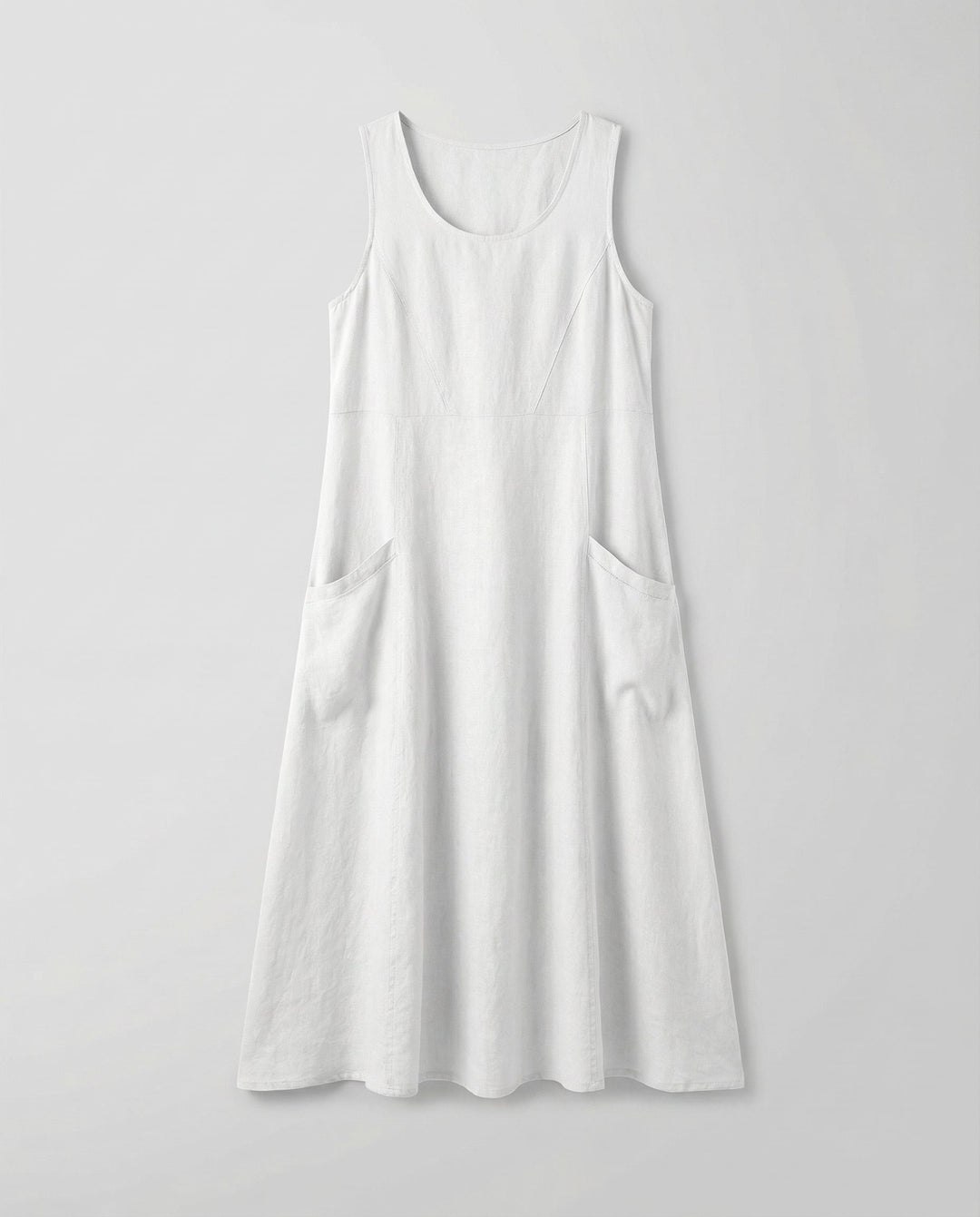 Drune | Vintage Ärmelloses Plus Size Kleid