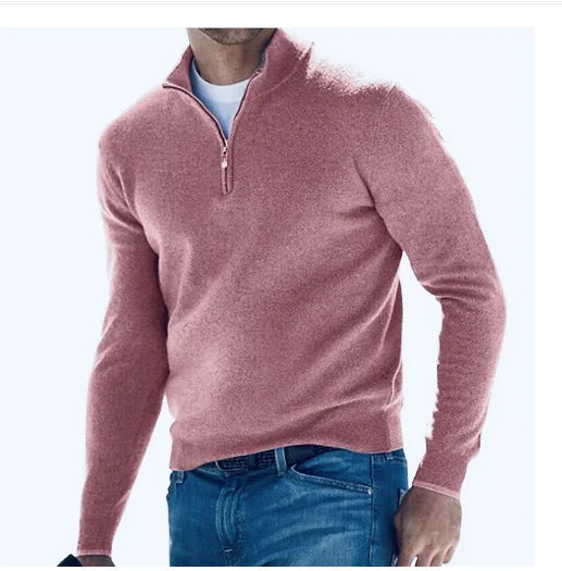 Drune | Herren Woll Pyjama Mit V-Ausschnitt Und Langen Ärmeln