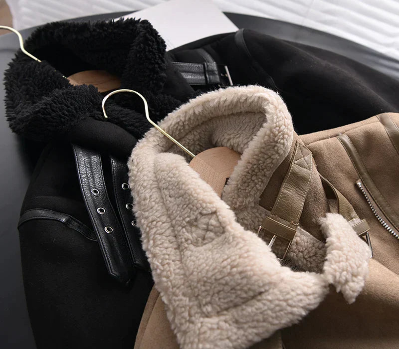 Drune | Spitzenlederjacke für Frauen