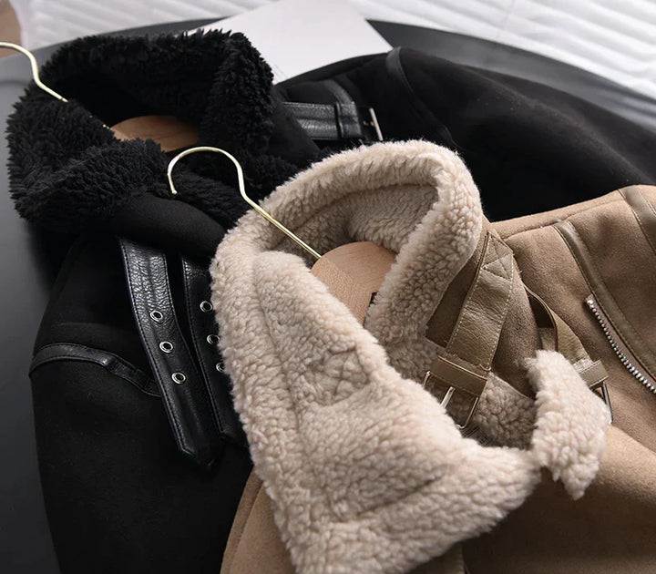 Drune | Spitzenlederjacke für Frauen