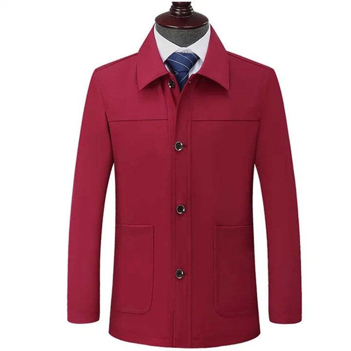 Drune | Freizeitjacke mit aufgesetzten Taschen und Knöpfen - Samuel