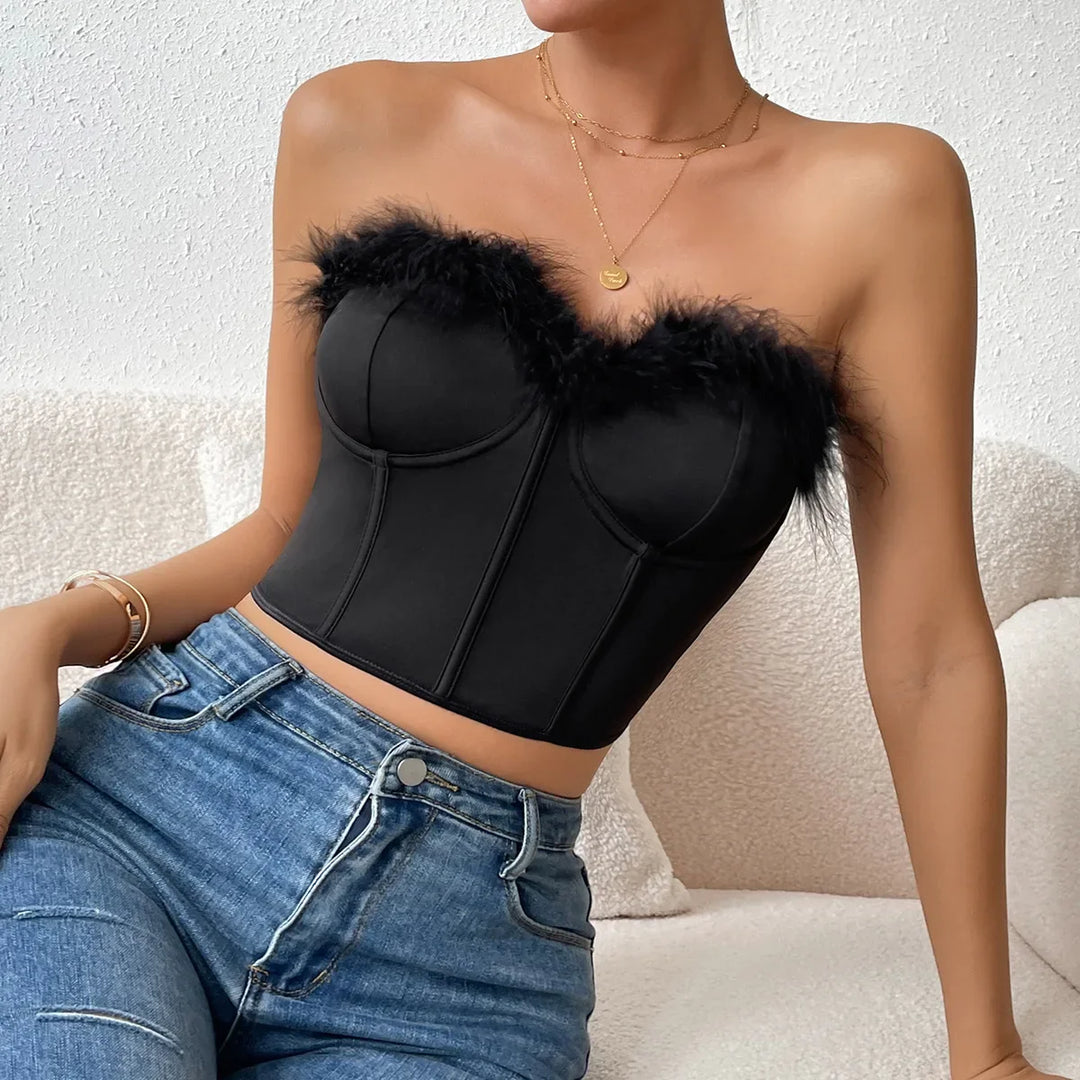 Drune | Süß wie Candy Bustier Top