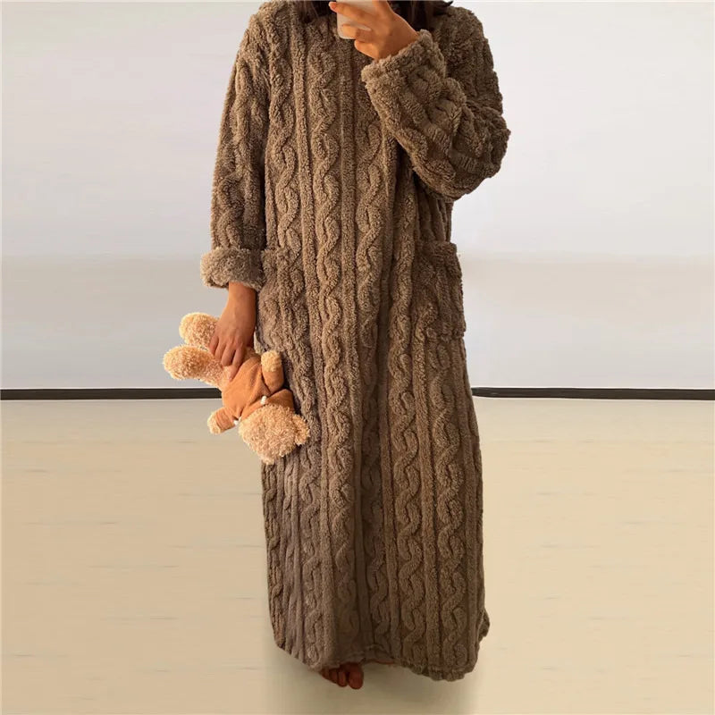 Drune | Fleece Teddy Kleid