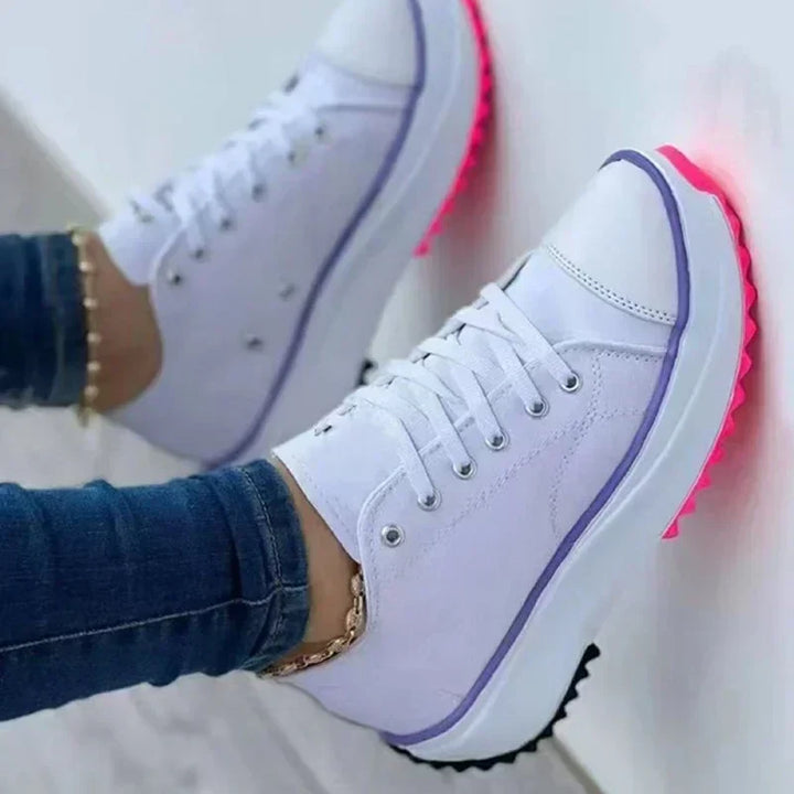 Drune | Canvas Sneakers Lässige Schnürschuhe