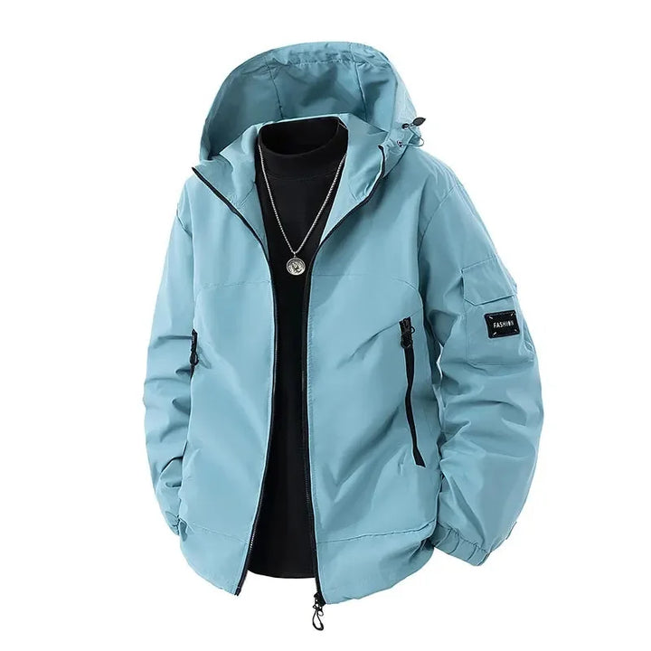 Drune | Herren Winter Skijacke Mit Kapuze - Mit Reißverschluss