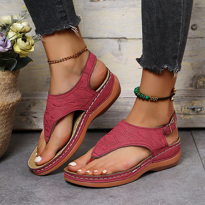 Drune | Stylishe Orthopädische Zehensandalen Für Damen