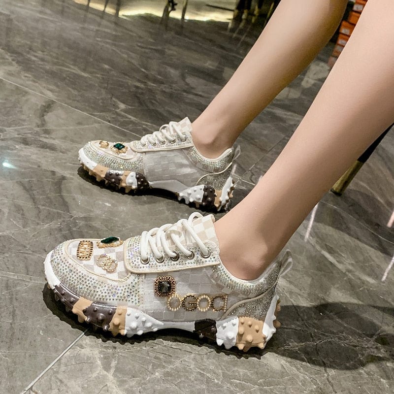 Drune | Funkelnde Diamanten Schuhe