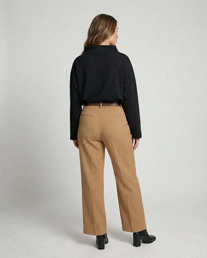 Oversize Rollkragenpullover Damen | Drune