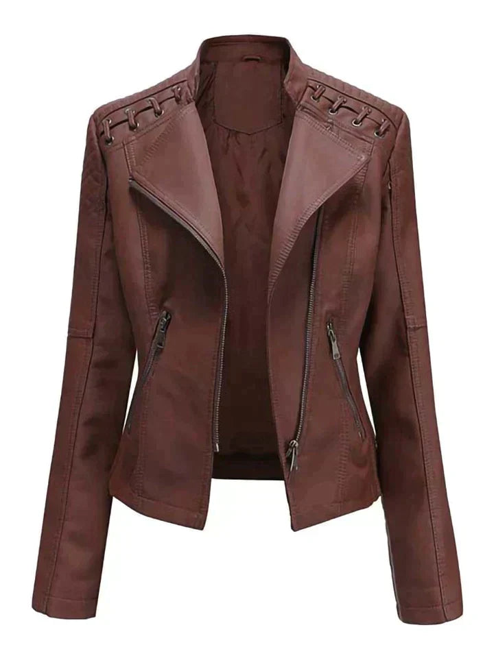 Drune | Elegante Bikerjacke aus Leder
