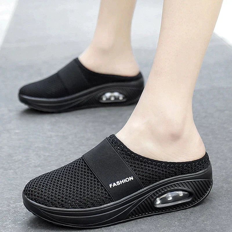 Drune | Schuhe mit Keilabsatz oder orthopädischen Sandalen