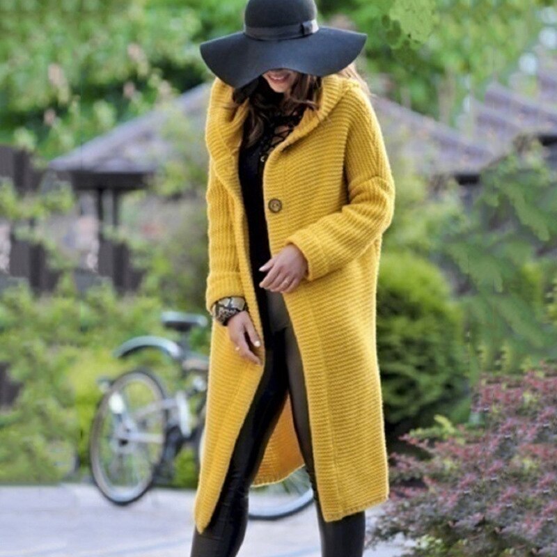 Drune | Cardigan mit Kapuze Schöner Cardigan mit Stil