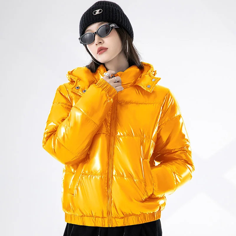 Drune | Leichte Winterjacke mit Kapuze für Frauen