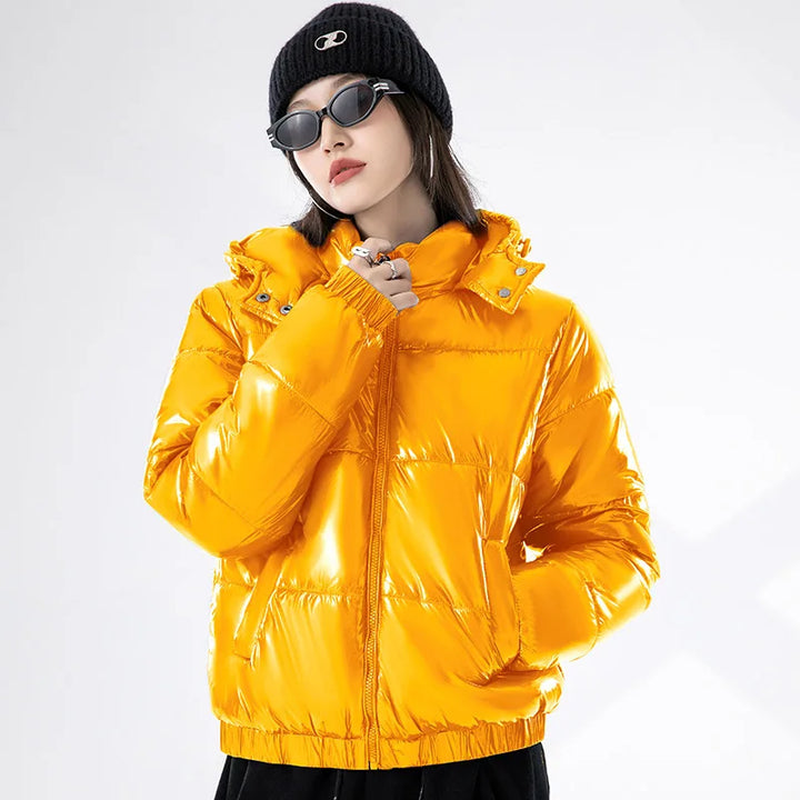 Drune | Leichte Winterjacke mit Kapuze für Frauen