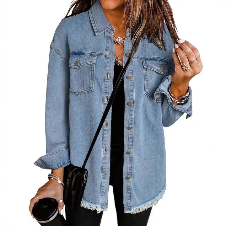 Drune | Denim Hemdjacke