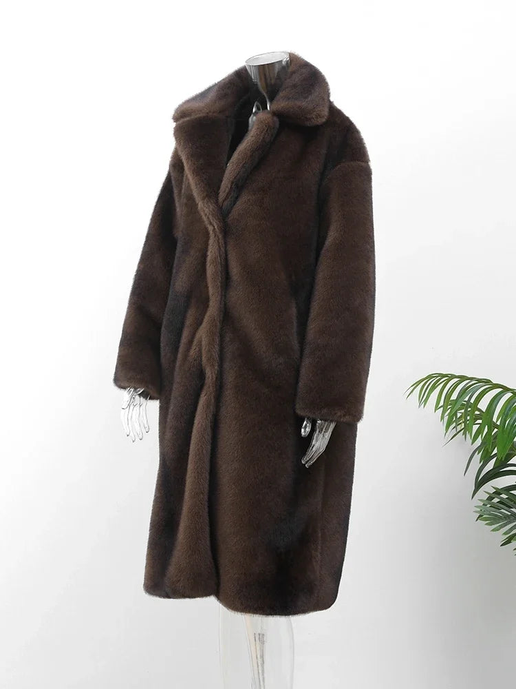 Drune | Elegante Pelz-Winterjacke