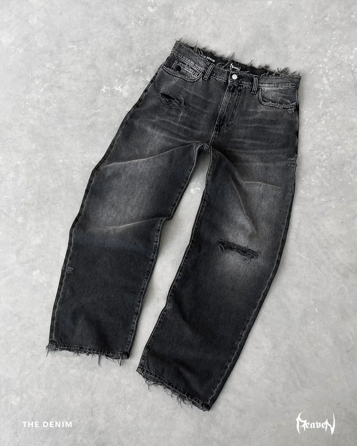 Drune | Amerikanische Gewaschene Retro Jeans Für Männer