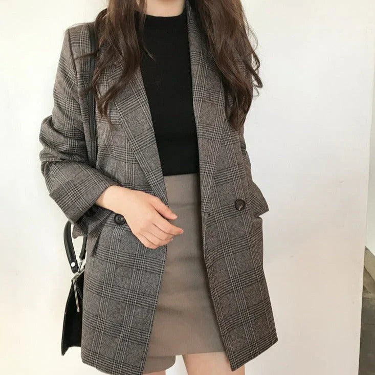 Drune | Blazer mit Kariertem Sakko