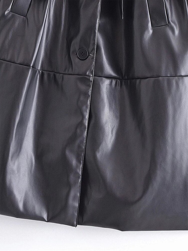 Drune | Imitationslederjacke für Damen