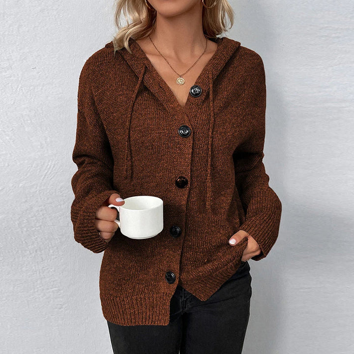 Drune | Strickjacke mit Kapuze