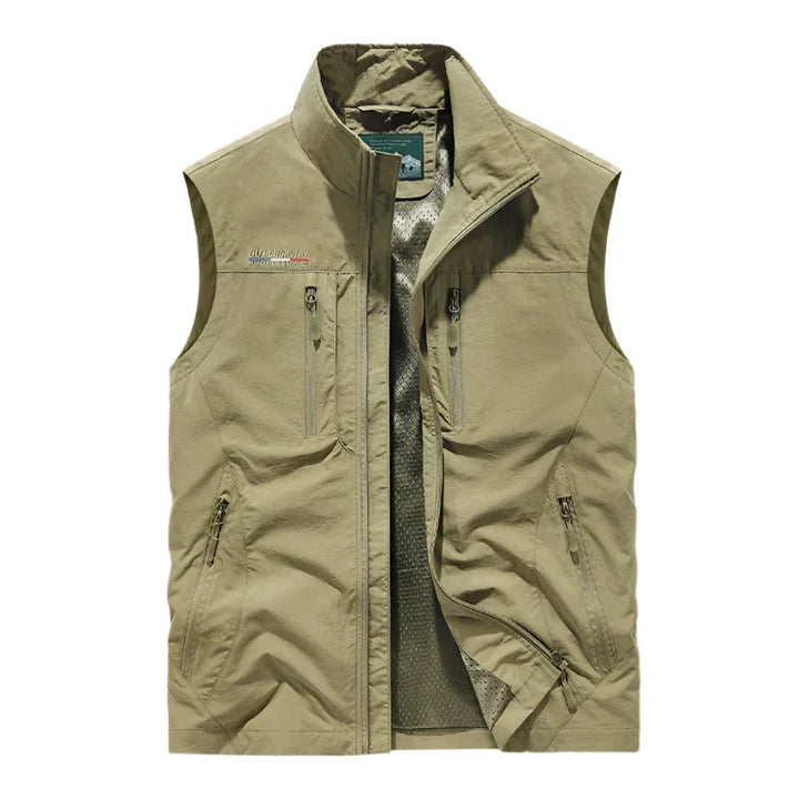 Drune | Mehrfachtaschen Nylon Bodywarmer Für Herren