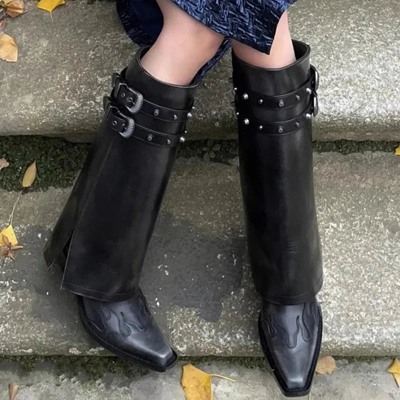 Drune | Lange Stiefel