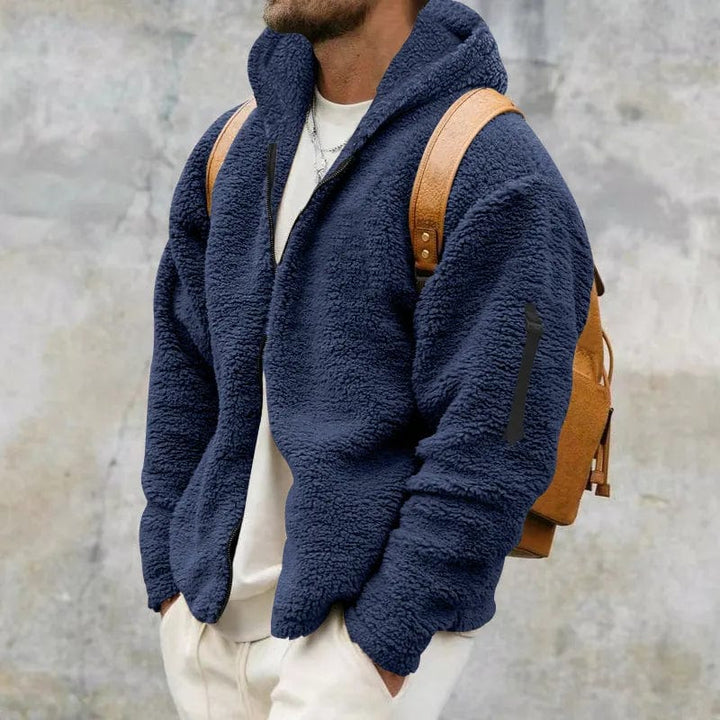Drune | Veste Sherpa aus Velours