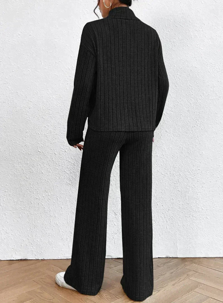 Drune | Strickhose und Rollkragenpullover für Frauen
