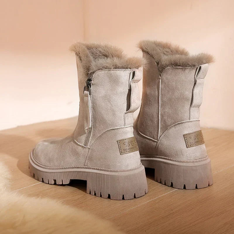 Drune | knöchelhohe schneestiefel für damen
