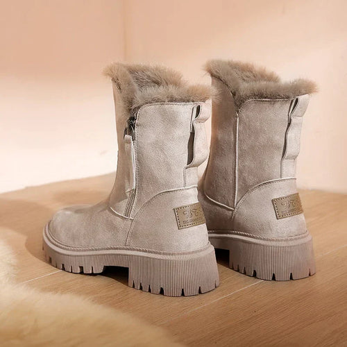 Drune | knöchelhohe schneestiefel für damen