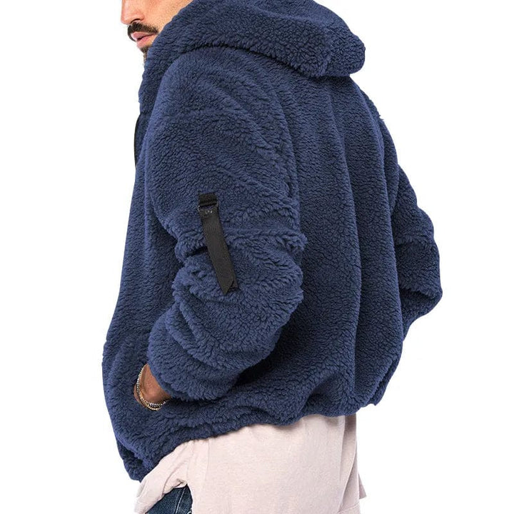 Drune | Veste Sherpa aus Velours