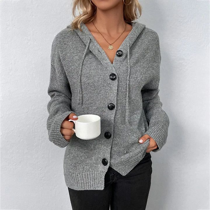 Drune | Strickjacke mit Kapuze