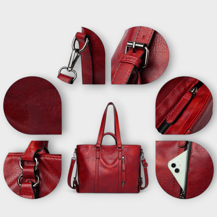 Drune | Große Lederhandtasche